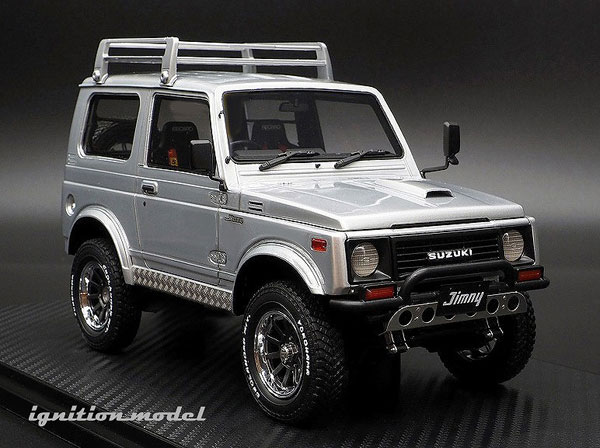 1/18 SUZUKI Jimny (JA11) Silver[イグニッションモデル]【送料無料