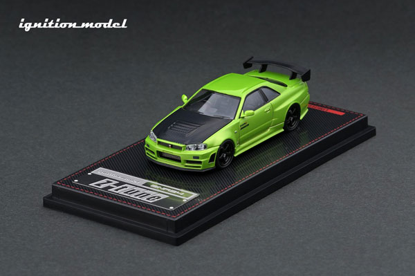 1/64 Nismo R34 GT-R Z-tune Green Metallic[イグニッション