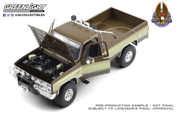 1/18 Fall Guy Stuntman Association - 1982 GMC K-2500 Sierra Grande Wideside[グリーンライト]《在庫切れ》