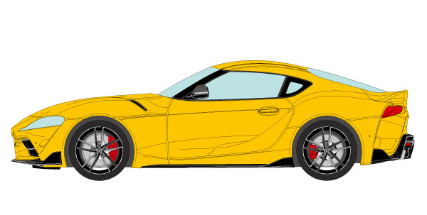 1/64 トヨタ GRスープラ RZ 2019 (日本仕様) ライトニング