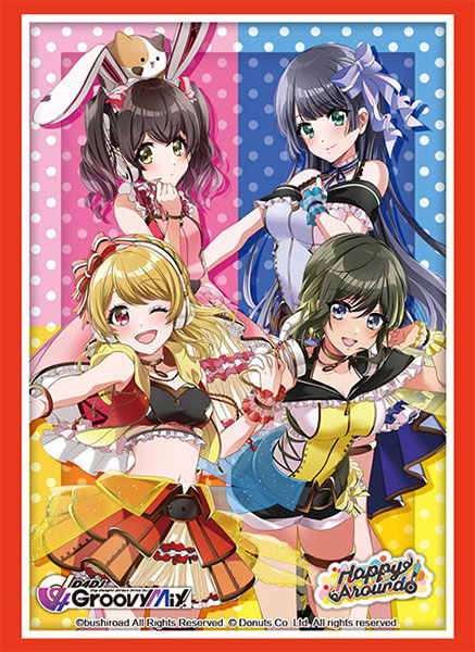 D4DJ Happy Around スリーブ　3個 D4DJ Happy Around スリーブ3個