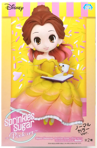 Disney Characters Sprinkles Sugar ～Pink ver.～ プレミアムフィギュアーBelleー  ノーマルカラーVer.(プライズ)