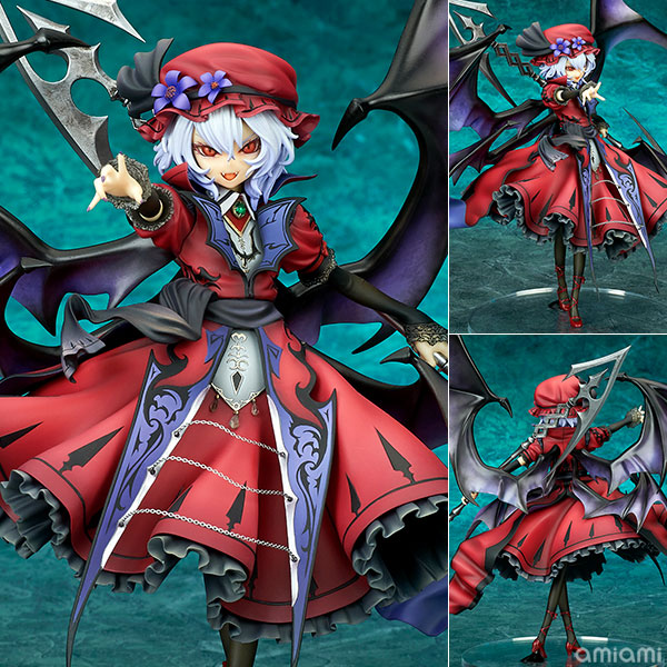 キューズQ 東方Project レミリア・スカーレット 1/8フィギュア 紅魔城