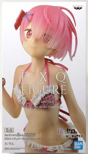 【中古】Re：ゼロから始める異世界生活 EXQフィギュア～ラムとレムのスペシャルアソートvol.3～ ラム (プライズ)[BANDAI SPIRITS]