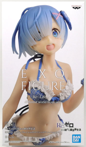 中古】(本体B/箱B)Re：ゼロから始める異世界生活 EXQフィギュア～ラムとレムのスペシャルアソートvol.3～ レム (プライズ)[BANDAI  SPIRITS]《発売済・在庫品》