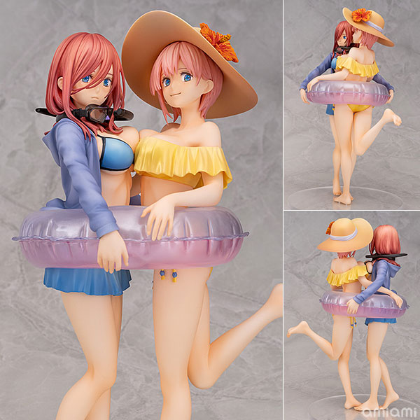 五等分の花嫁 中野一花＆中野三玖 1/7スケールフィギュア 新品