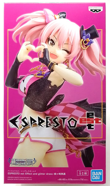 中古】(本体B/箱B)アイドルマスター シンデレラガールズ ESPRESTO est-Effect and glitter dress-城ヶ崎美嘉  (プライズ)[BANDAI SPIRITS]《発売済・在庫品》