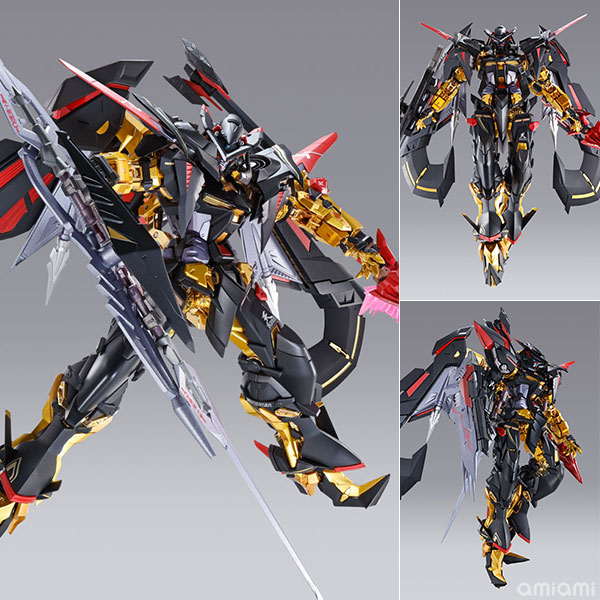 中古】(本体A/箱B)METAL BUILD ガンダムアストレイゴールドフレーム天