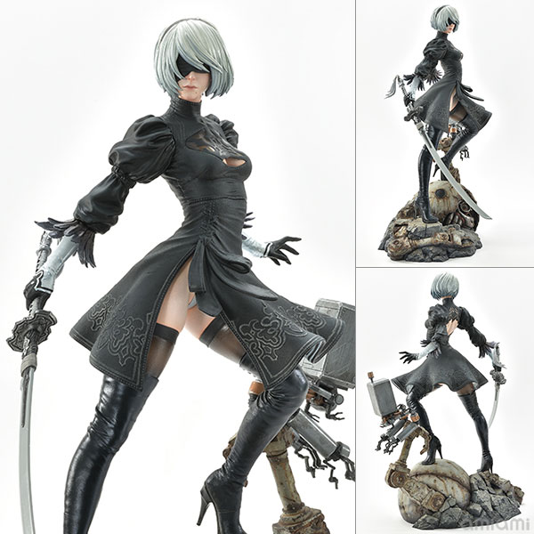 B品セール ニーア オートマタ 2B 1/4スタチュー フィギュア | www