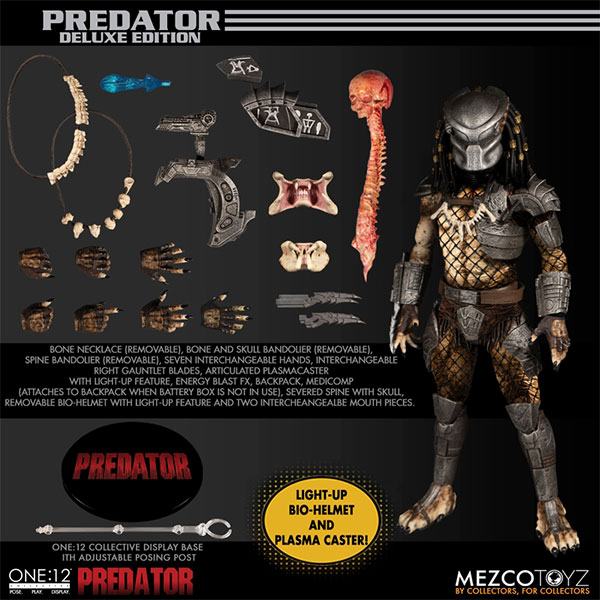 ワン12コレクティブ/ PREDATOR： ジャングルハンター・プレデター 1/12