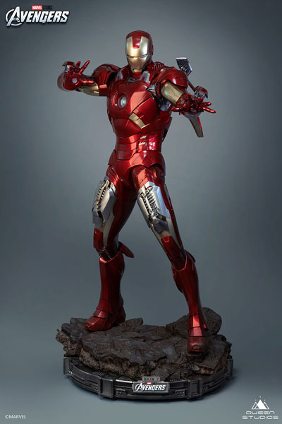 メール便対応！ ironstudio アイアンマン スタチュー marvel | vendee