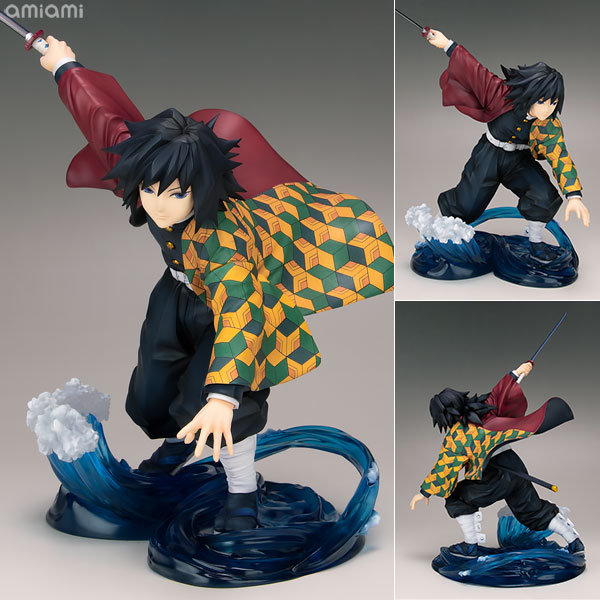 中古】(本体A/箱B)ARTFX J 鬼滅の刃 冨岡義勇 1/8 完成品フィギュア