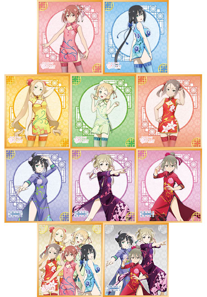 結城友奈は勇者である2期 ミニ色紙コレクション 10個入りBOX