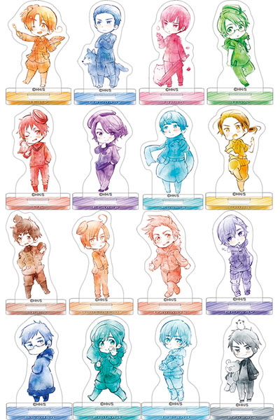 ヘタリア ぷちっとコレクション コンプリートセット アクリルスタンド ヘタリア World☆Stars アクリルスタンド ぷちっとコレクション 16個