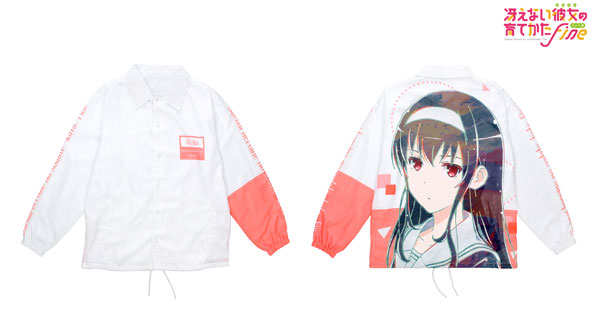 冴えない彼女の育てかた Fine 霞ヶ丘詩羽 フルグラフィックコーチジャケット 冴えない彼女の育てかた Fine 霞ヶ丘詩羽 Ani-Art フルグラフィック