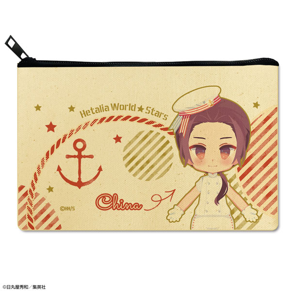 ヘタリア World☆Stars フラットポーチ Ver.2 デザイン08(中国