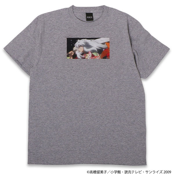 犬夜叉 Tシャツ(犬夜叉) グレー S[ナタリーストア]《在庫切れ》