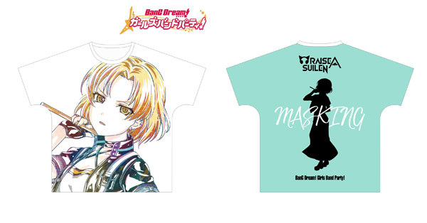 BanG Dream！ ガールズバンドパーティ！ マスキング Ani-Art フルグラフィックTシャツ vol.3 ユニセックス XL[アルマビアンカ]《在庫切れ》