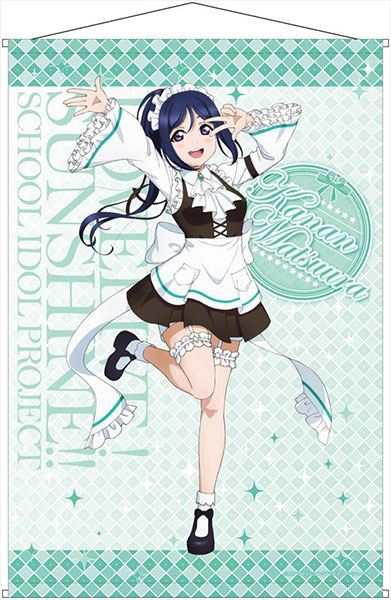 ラブライブ！サンシャイン！！ B2タペストリー 松浦果南 メイド