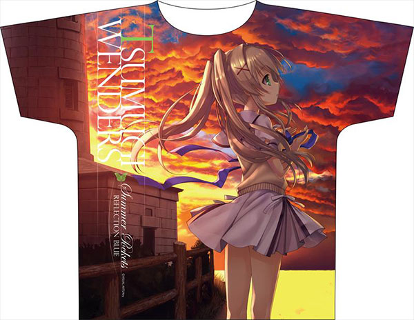 Summer Pockets REFLECTION BLUE フルグラフィックTシャツ 紬