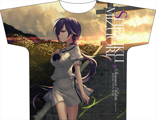 Summer Pockets REFLECTION BLUE フルグラフィックTシャツ 水織静久