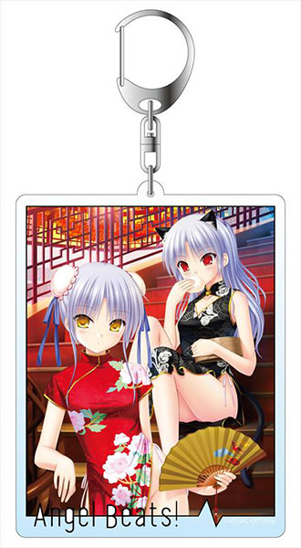 Angel Beats！ デカキーホルダー かなで＆赤目天使[コンテンツシード