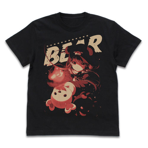 くまクマ熊ベアー Tシャツ/BLACK-S[コスパ]