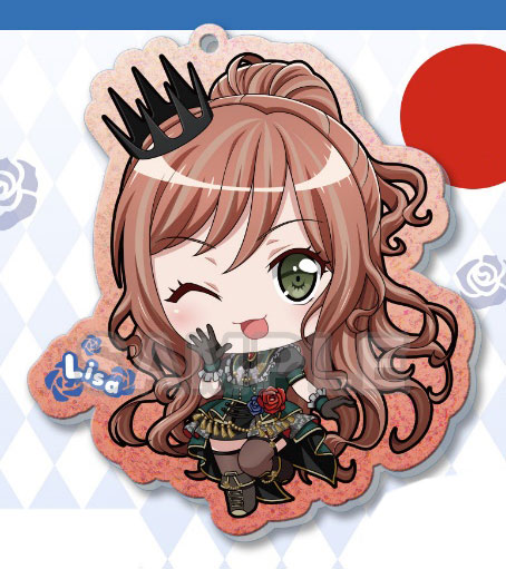 バンドリ ガルパ 今井リサ たまみくじ 会員証 アクリルキーホルダー バンドリ ガルパ 今井リサ たまみくじ 会員証 アクリル