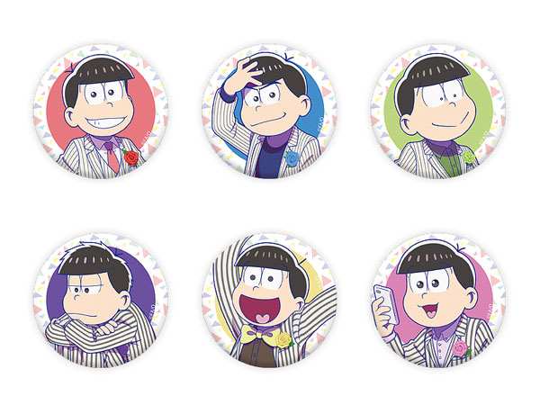 おそ松さん トレーディング缶バッジ 6個入りBOX[オランジュ・ルージュ