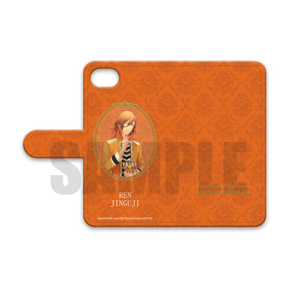うたの☆プリンスさまっ♪ 手帳型スマホケース(iPXR) E 神宮寺レン[プレイフルマインドカンパニー]《在庫切れ》