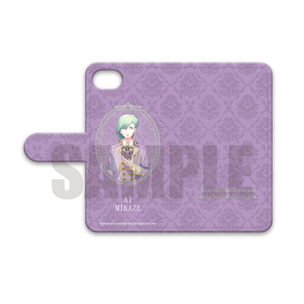 うたの☆プリンスさまっ♪ 手帳型スマホケース(iPXR) J 美風藍[プレイフルマインドカンパニー]《在庫切れ》