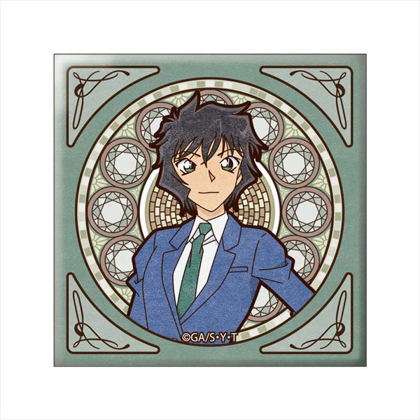 約束のネバーランド】レイ アールヌーボーシリーズ スクエア缶バッジ