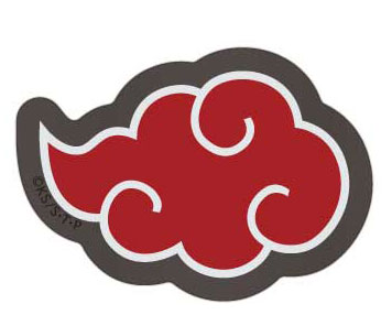 NARUTO-ナルト- 疾風伝 キャラスタムステッカー 暁(あかつき