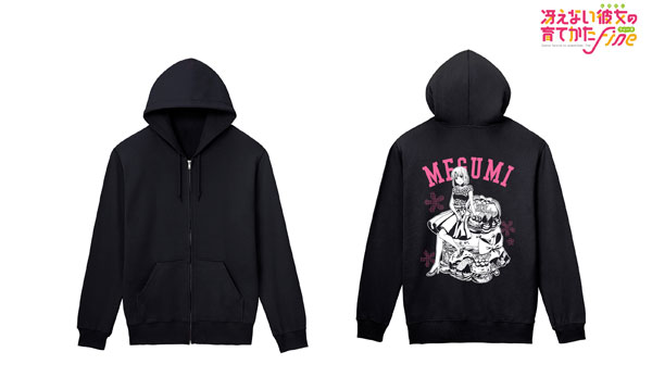 冴えない彼女の育てかた Fine 描き下ろしイラスト 加藤恵 バースデーver. ジップパーカー レディース L[アルマビアンカ]《在庫切れ》