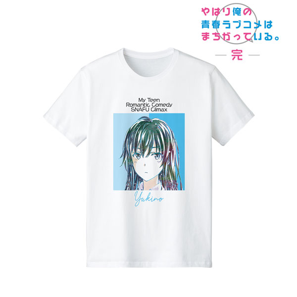 やはり俺の青春ラブコメはまちがっている。完 雪ノ下雪乃 Ani-Art Tシャツ メンズ XL[アルマビアンカ]《在庫切れ》