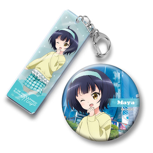 ご注文はうさぎですか？缶バッジ、キーホルダーセット ご注文はうさぎですか？缶バッジ、キーホルダーセット