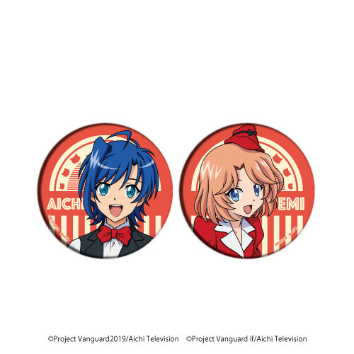 缶バッジ2個セット「カードファイト！！ ヴァンガード」01/カフェver