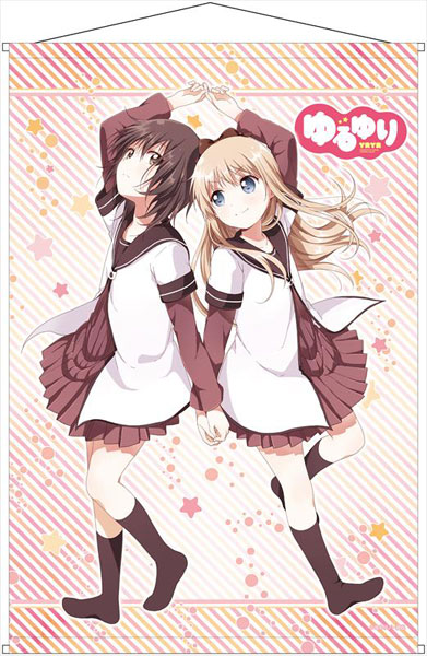 ゆるゆり B2タペストリー 歳納京子＆船見結衣[コンテンツシード]《在庫 