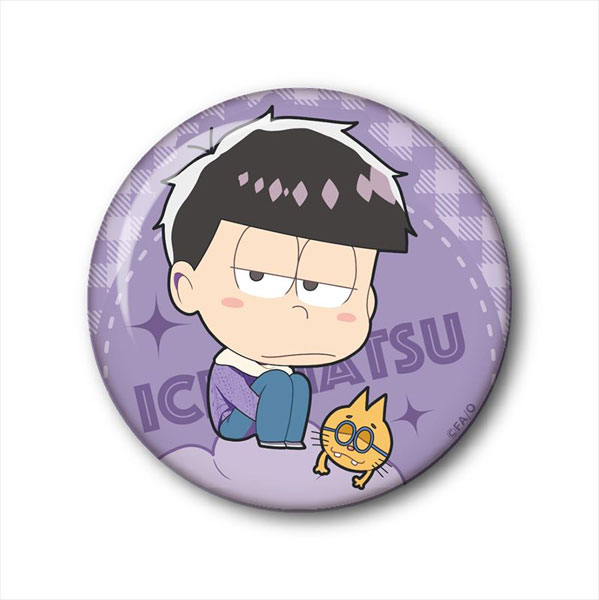 おそ松さん バースデー'25 ホログラムBIG缶バッジ 松野一松 おそ松さん - 描き下ろしイラスト 松野一松 バルーンバースデー