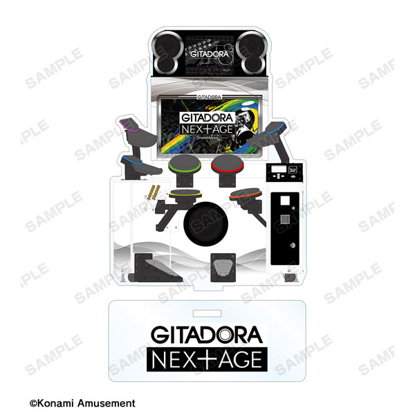 GITADORA NEX+AGE DrumMania 筐体アクリルスタンド[アルマビアンカ