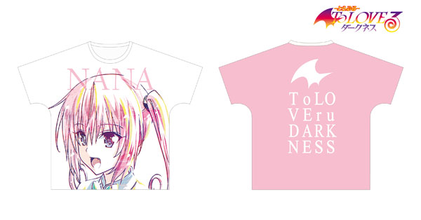 To LOVEる-とらぶる-ダークネス ナナ・アスタ・デビルーク Ani-Art フルグラフィックTシャツ ユニセックス S[アルマビアンカ]《在庫切れ》
