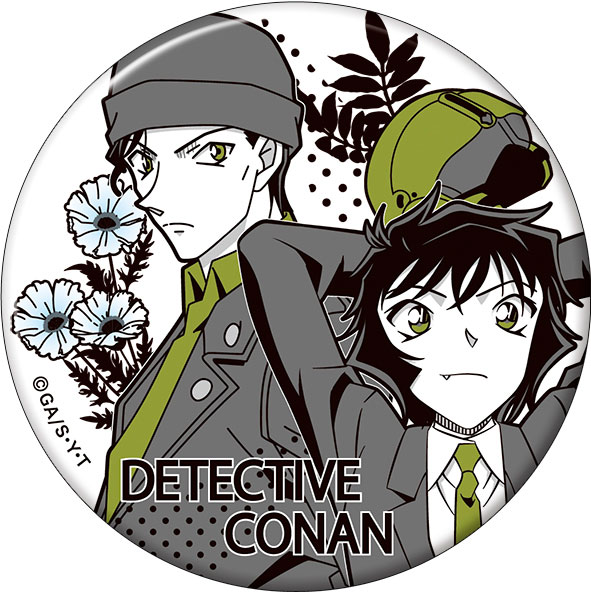 名探偵コナン 缶バッジ 赤井 世良 スタイルガイド ムービック 在庫切れ