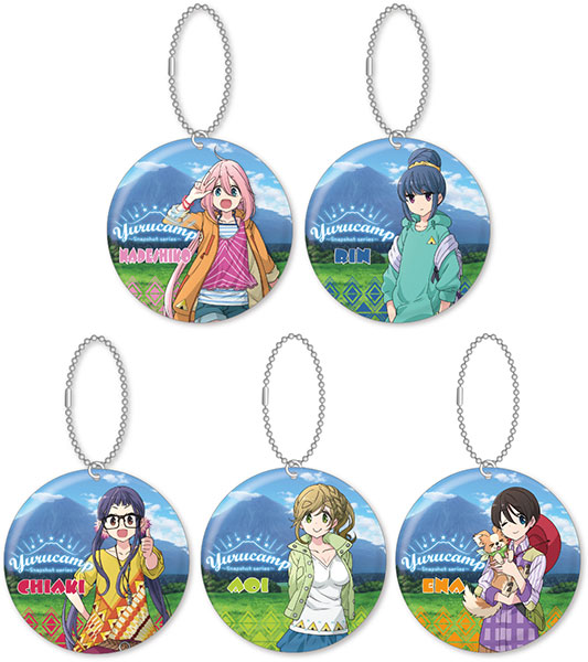 アクリルキーチェーンコレクション ゆるキャン△ Snapshotシリーズ 5個