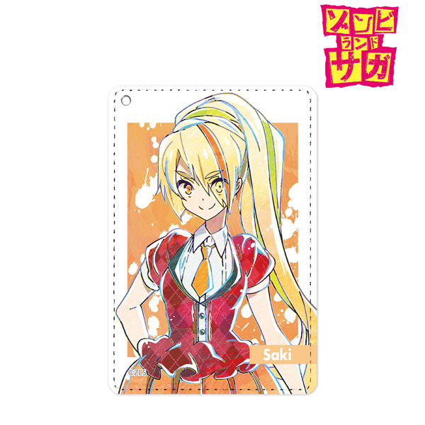 ゾンビランドサガ 二階堂サキ Ani Art 1ポケットパスケース アルマビアンカ 在庫切れ