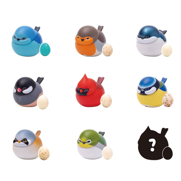 ピヨピヨ小鳥ちゃんシリーズ 第2弾 世界の小鳥たち 9個入りBOX[空想造物(KONGZOO)]《在庫切れ》