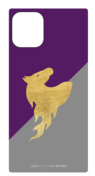 WAVE！！～サーフィンやっぺ！！～ iPhone 12/12Pro 対応スクエアガラスケース フケ倫道[グルマンディーズ]《在庫切れ》