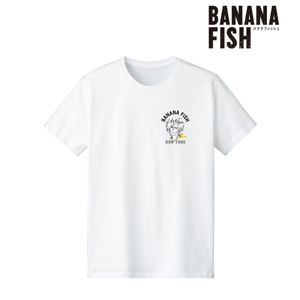 BANANA FISH アッシュ・リンクス lette-graph Tシャツ メンズ L[アルマビアンカ]《在庫切れ》