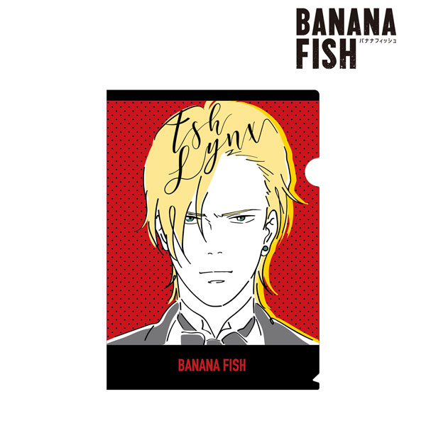 BANANA FISH アッシュ・リンクス lette-graph クリアファイル[アルマビアンカ]《在庫切れ》