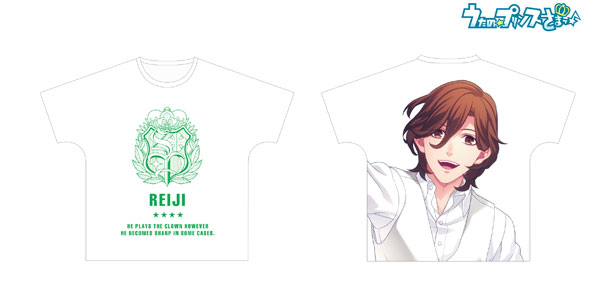 うたの☆プリンスさまっ♪ 寿嶺二 フルグラフィックTシャツ ユニセックス M[アルマビアンカ]《在庫切れ》