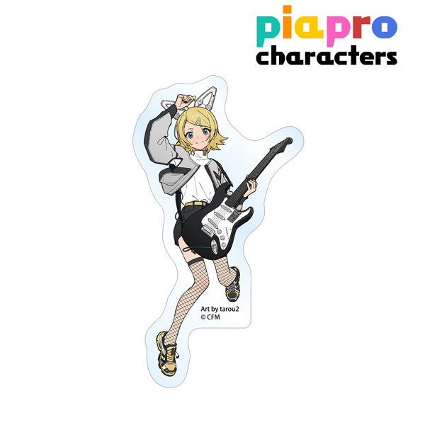 鏡音リン BIG 缶バッジ バンドver. Art by tarou2